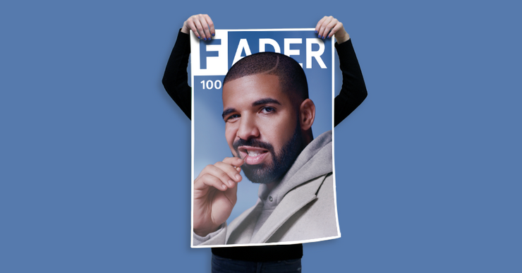 Drake / The FADER Issue 100 Cover 20" x 30" Poster - The FADER
 - 2